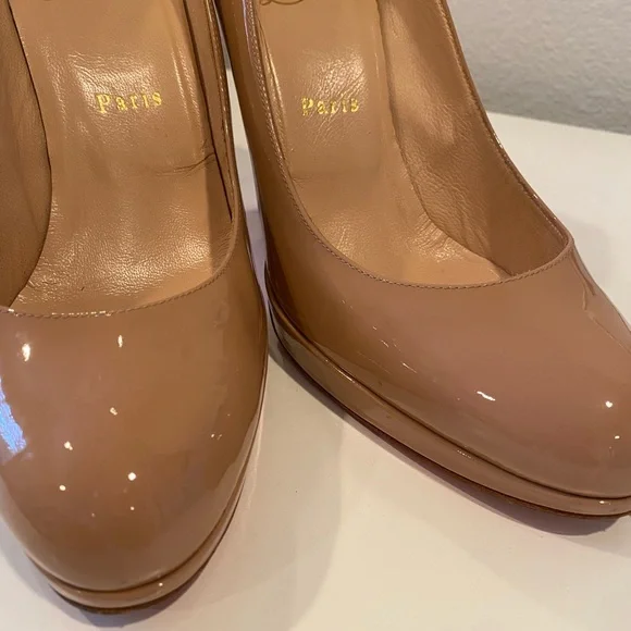 Christian Louboutin New Simple Pump 120 Patent in Calf -Size 39 - Picture 12 of 14